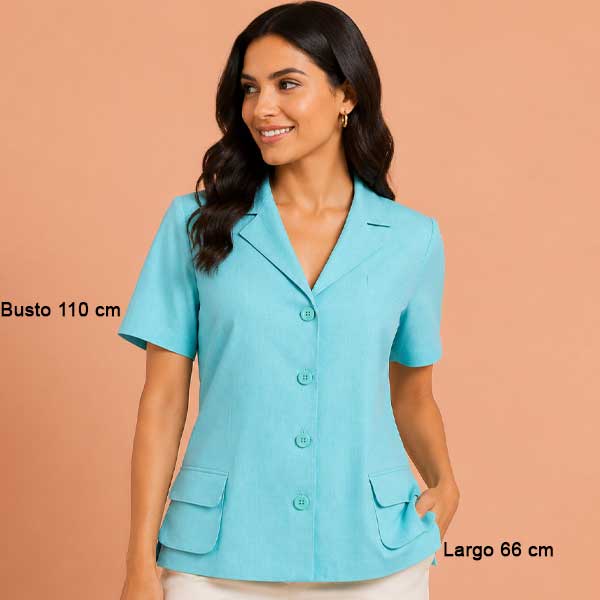 Camisa Mastte Azul Celeste- M