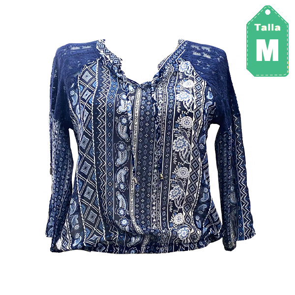 Blusa Iris Estampada- M
