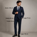 Conjunto de Traje HRH Azul Oscuro- M