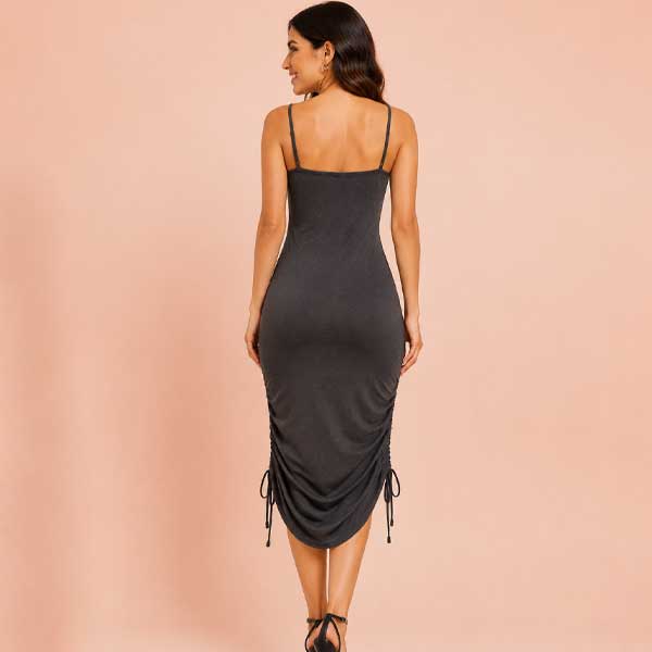 Vestido Mariut Gris- Unica