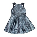 Vestido The Children Place Negro Metalizado- 10