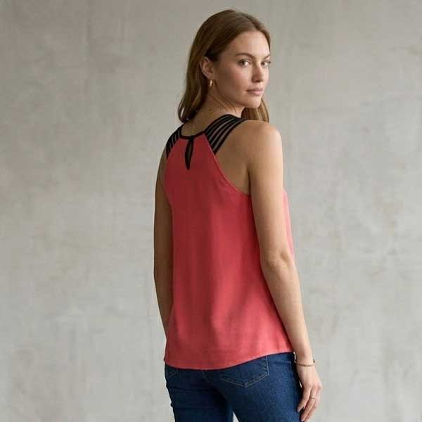 Blusa Naked Zebra Magenta y Negro- S