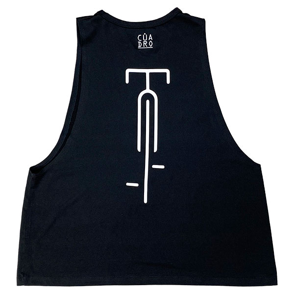 Camiseta Cuadro Negro- S