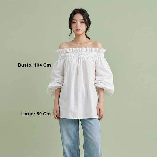 Blusa Salbaut Blanco- S