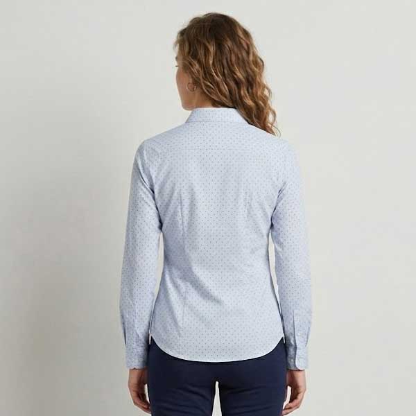 Camisa HyM Lunares- M