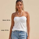 Top Mother Hood Blanco- M