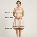 Vestido Black Nude- M
