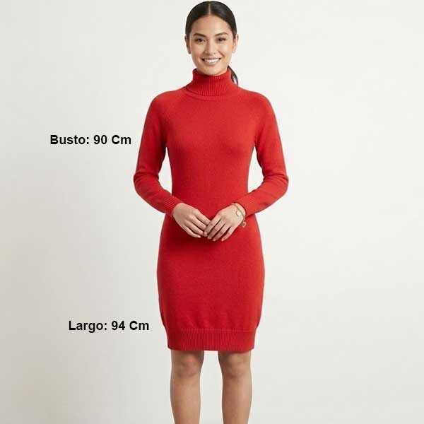 Vestido Tea&Cup Rojo- S/M