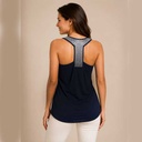 Blusa Lola Valdueza Azul Oscuro- S