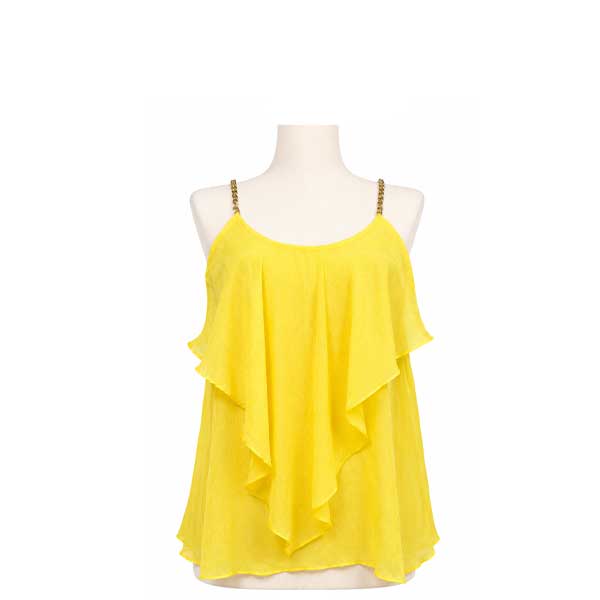 Blusa Double Zero Amarilla - S