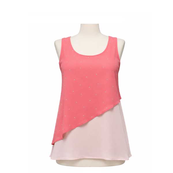 Blusa Marineblu Bicolor- M