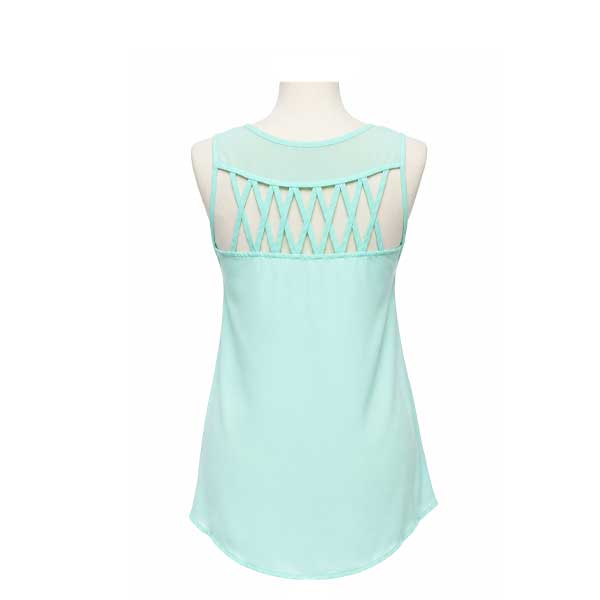 Blusa Entro Aquamarine- S