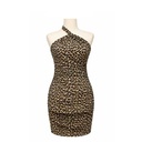 Vestido Charlotte Leopardo- M