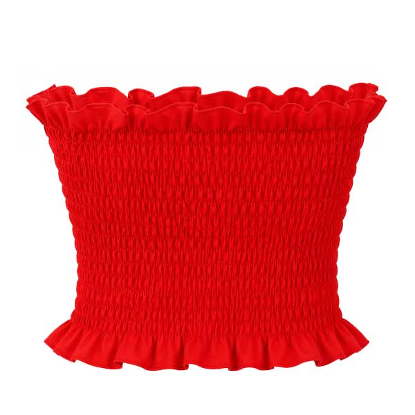 Top Fruncido Rojo- M