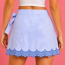 Falda Rebellion Azul- L