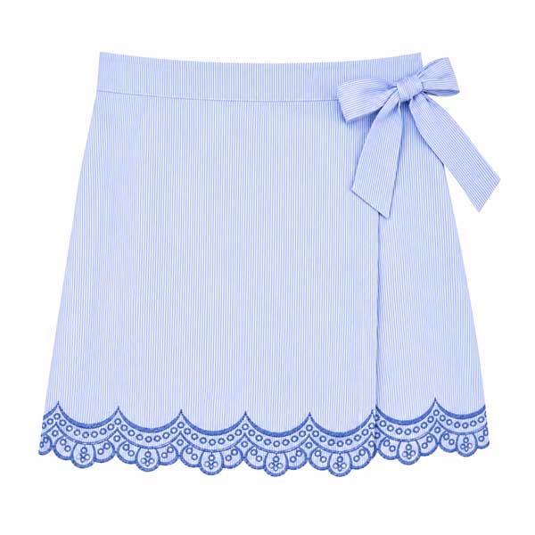 Falda Rebellion Azul- L