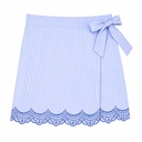 Falda Rebellion Azul- L