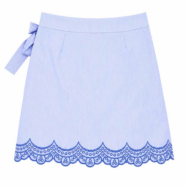 Falda Rebellion Azul- L