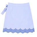Falda Rebellion Azul- L