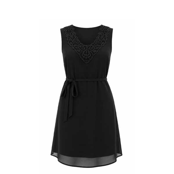 Vestido Naked Zebra Negro- S