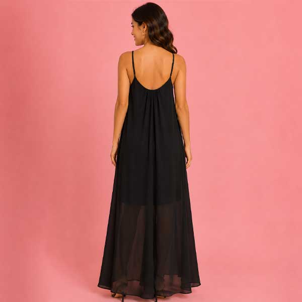 Vestido Mariella Agriesti Negro- M