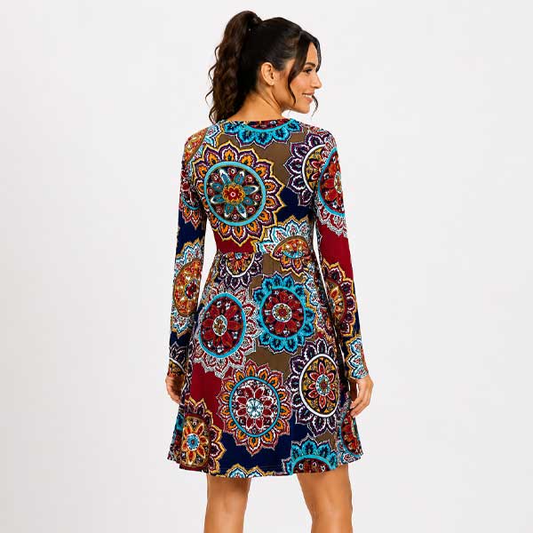 Vestido Himone Estampado- S