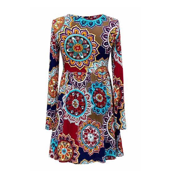 Vestido Himone Estampado- S