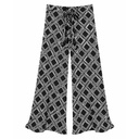 Pantalon Kiss Negro y Blanco- S