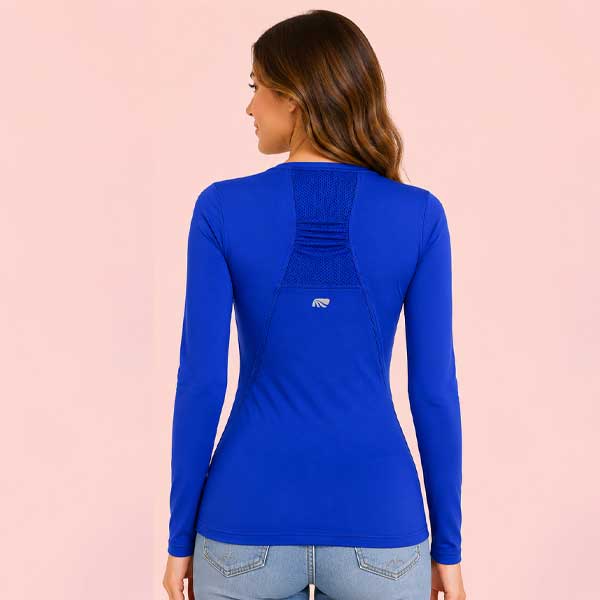 Sweater Performance Azul- S