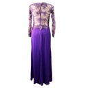 Vestido Esther Castro Morado- M