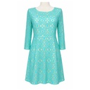 Vestido Forever21 Aquamarine- L