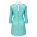 Vestido Forever21 Aquamarine- L
