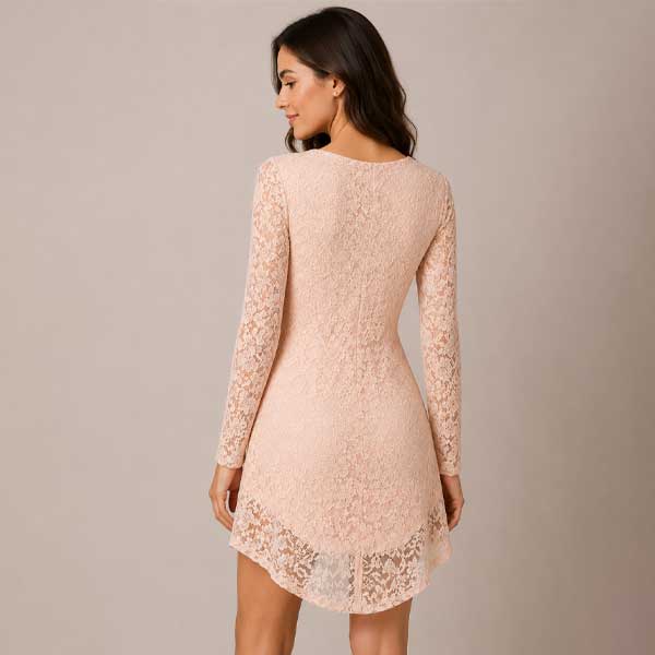 Vestido Forever21 Nude- S