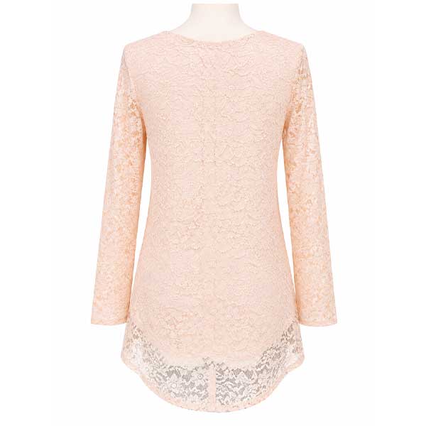 Vestido Forever21 Nude- S