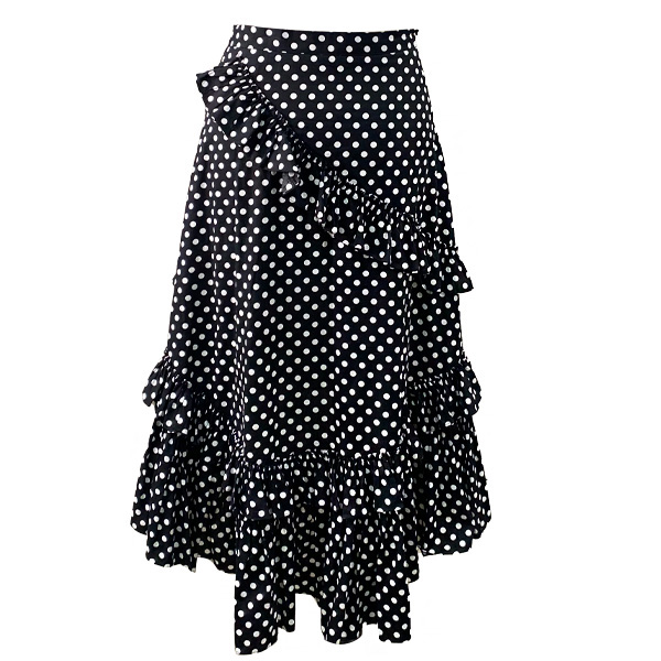Falda Hot Delicious Lunares- M