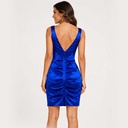 Vestido Faviana Azul Electrico- S