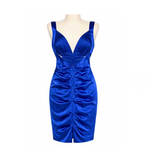 Vestido Faviana Azul Electrico- S