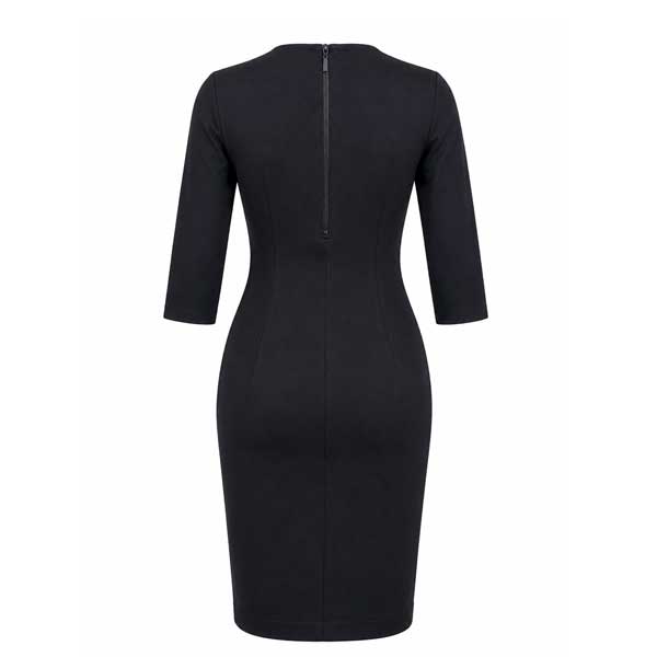 Vestido Zara Negro- S