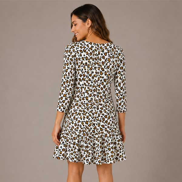 Vestido Sfera Leopardo- L
