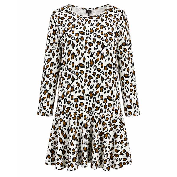 Vestido Sfera Leopardo- L