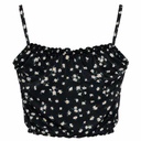 Crop Top Romwe Floral- S