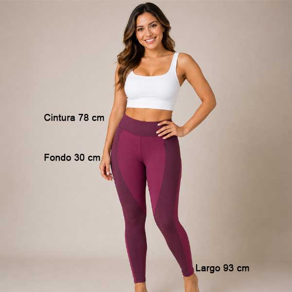 Leggins Garage Morado- L