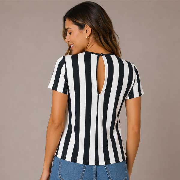 Blusa Forever21 Rayas- M