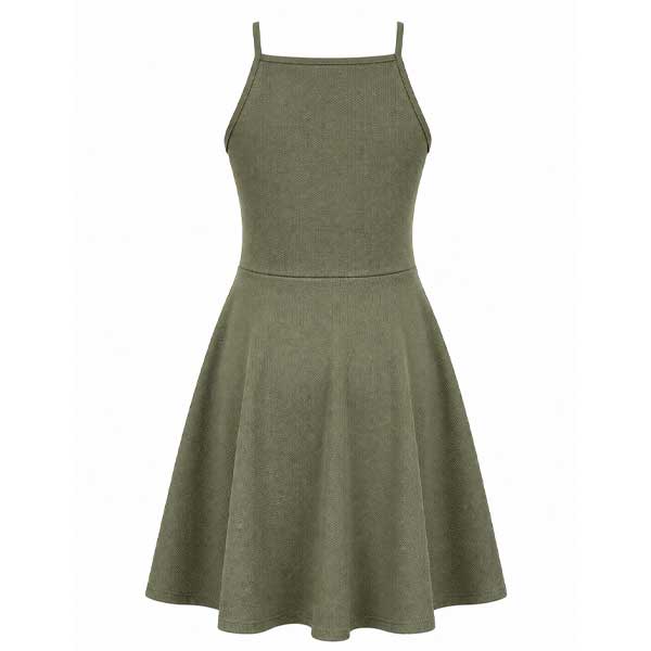 VestidoHyM Verde Oliva- S