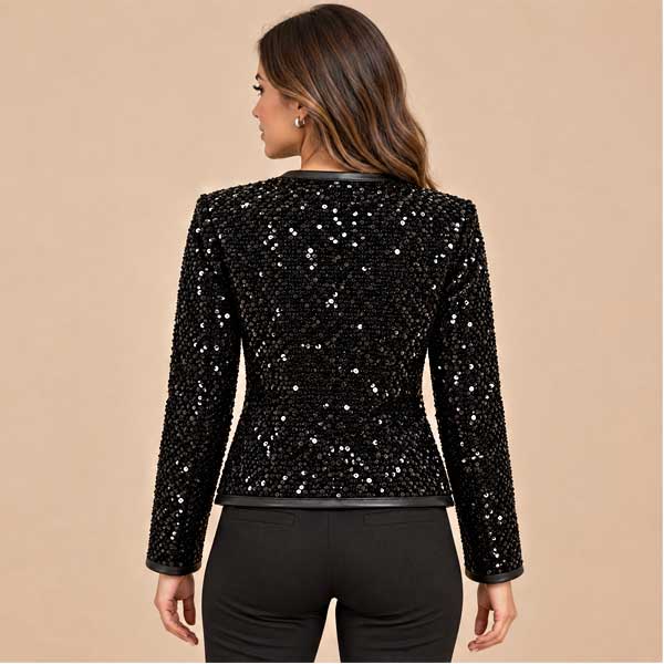 Blazer Shein Negro- XL 