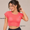 Top Deportivo Activa Rosa Neon- Unica
