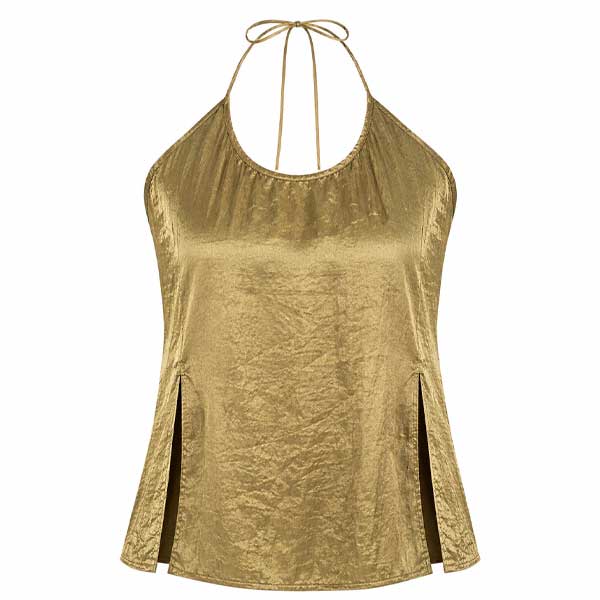 Top Sai Sai Dorado- Unica