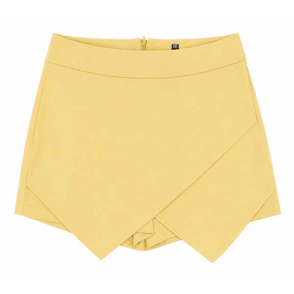 Falda Short AB Beige- M