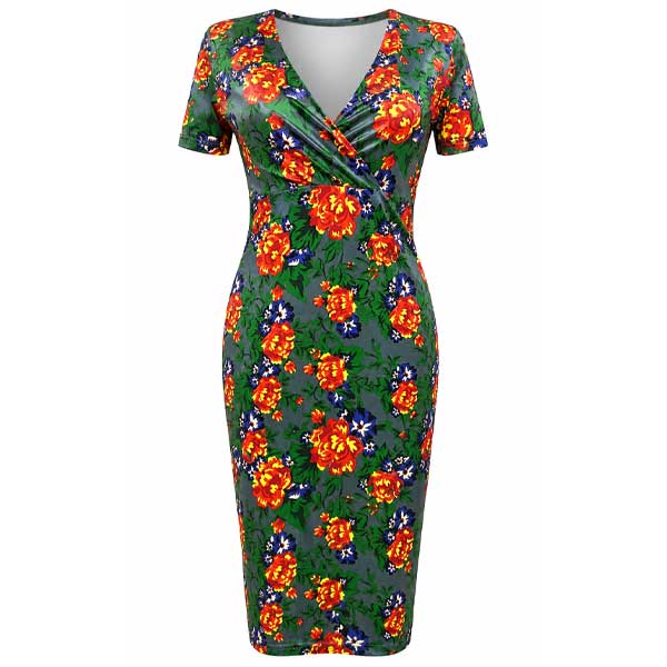 Vestido Zara Terciopelo- M