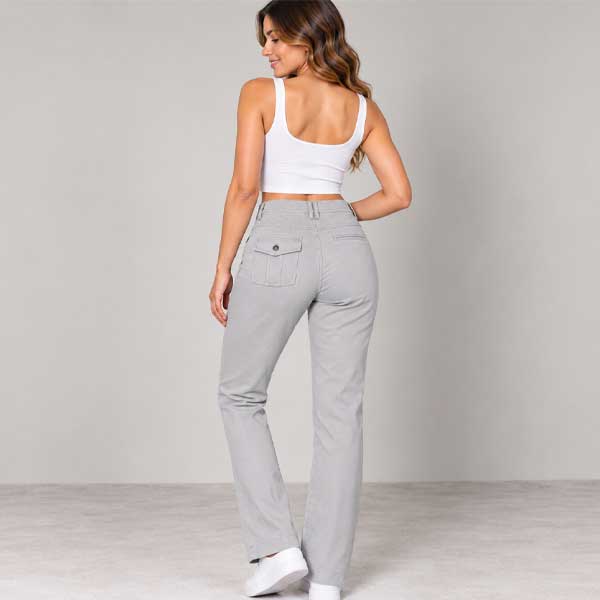 Pantalon Silvia Mori Gris - S